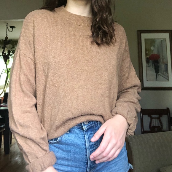 Brown knit sweater - Picture 1 of 3